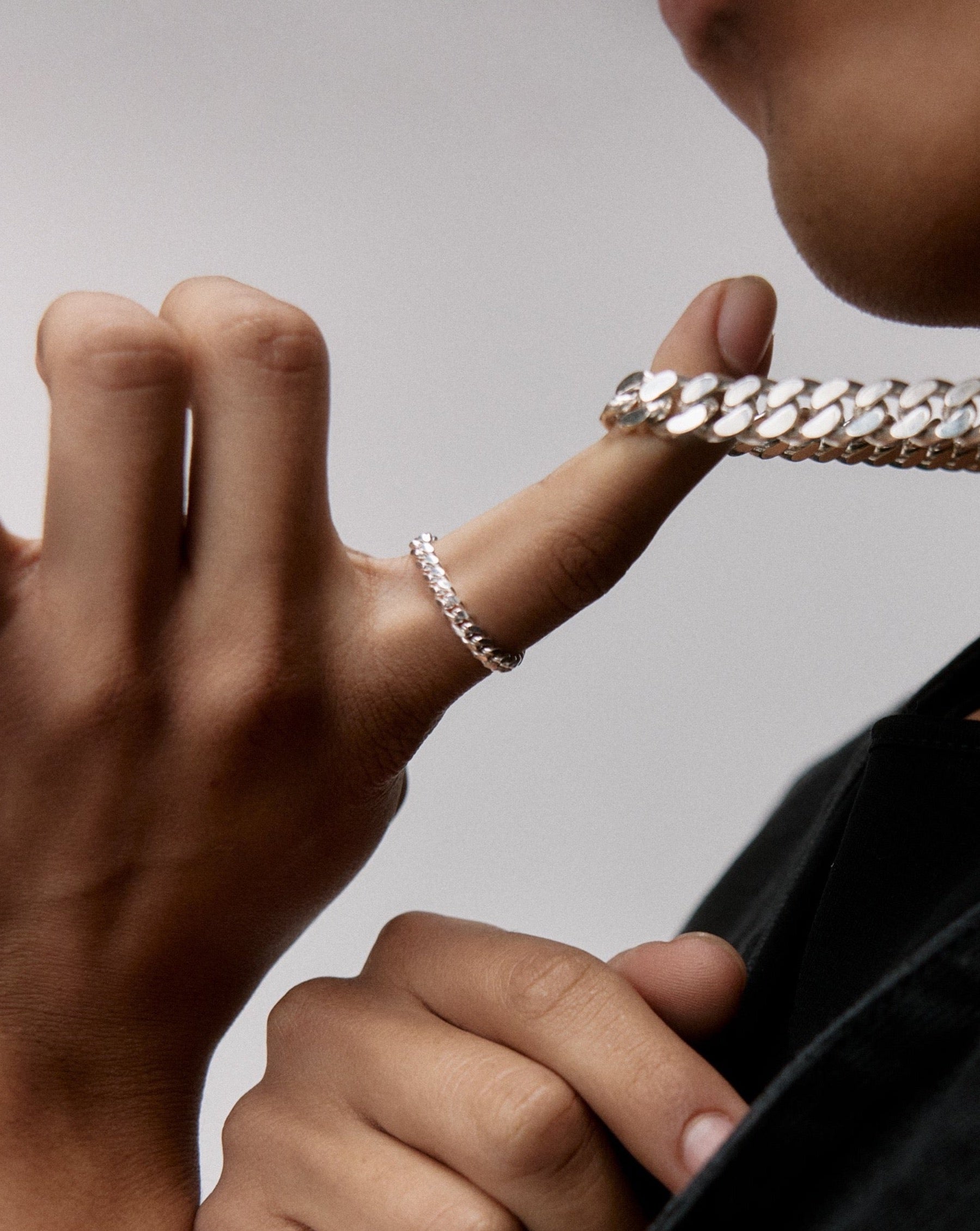 Curb Chain Infinite Ring