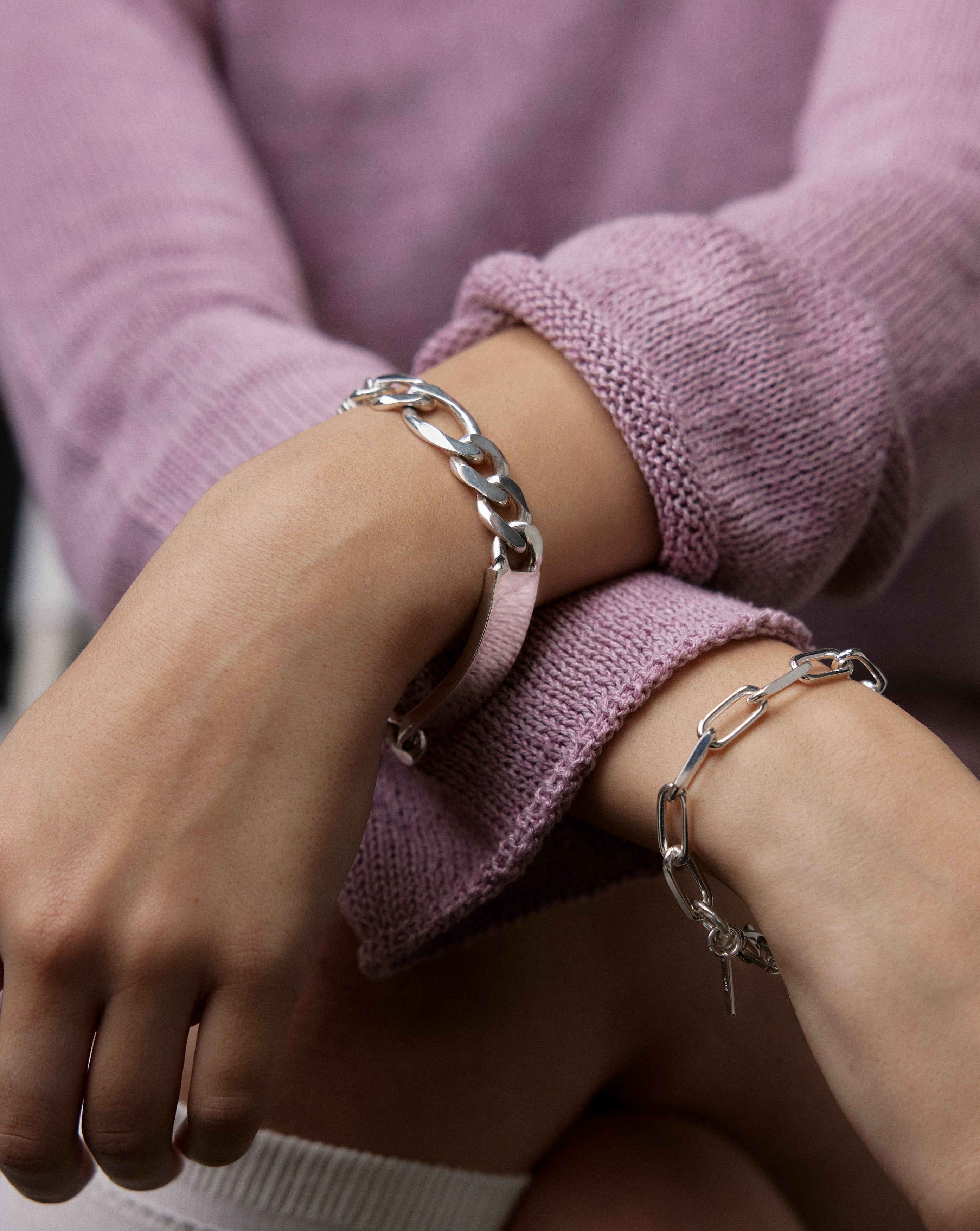 Figaro Chain ID Bracelet