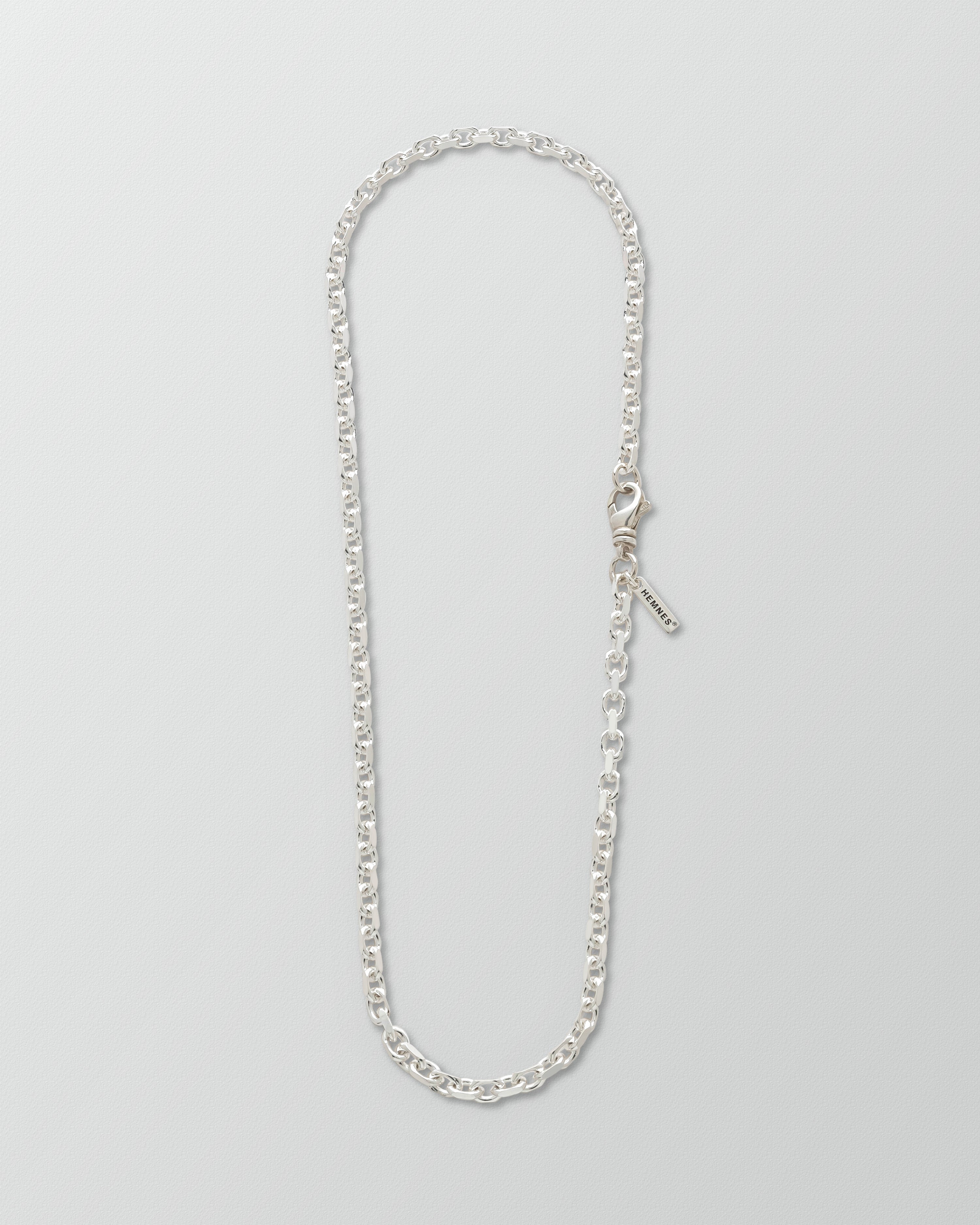 Diamond Cut Anchor Chain Necklace [3.2mm]