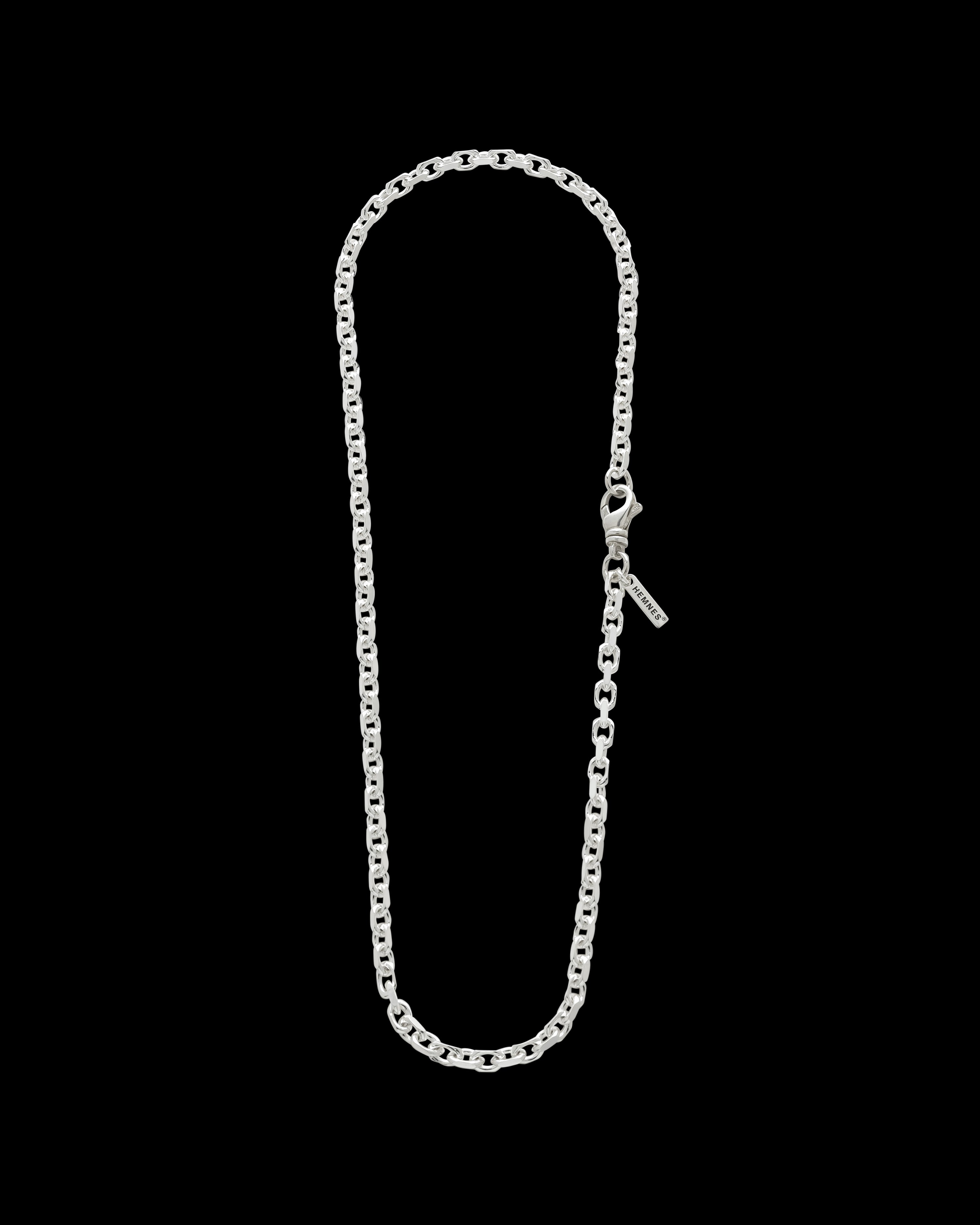 Diamond Cut Anchor Chain Necklace [3.2mm]