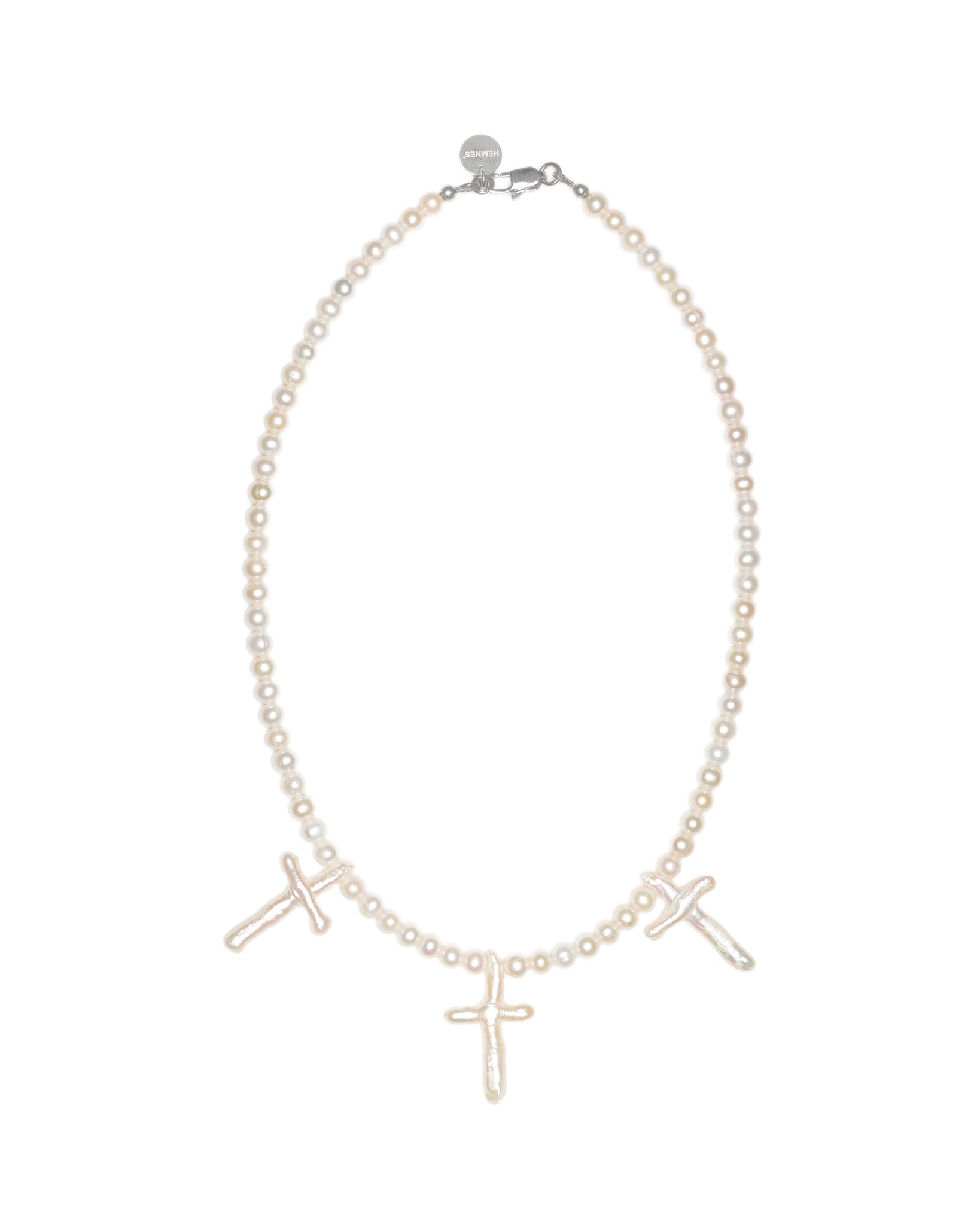 Pearl Cross Necklace - HEMNES